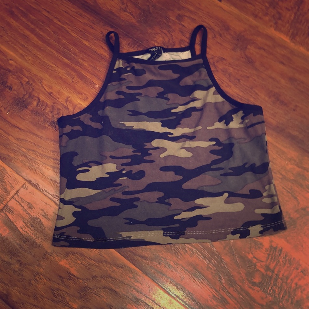 Small halter tank top